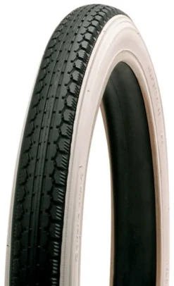 Raleigh Perfect White Wall Kids Bike Tyre - Black - 20 X 1.75.