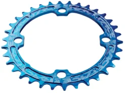 Race Face Narrow/Wide Single Chainring - Blue - 104 X 38.