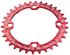 Race Face Narrow/Wide Single Chainring - Red - 104 X 36.