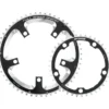 FSA Super Road Chainring - Black - 2x11 130x53T 5h 12mm Pin