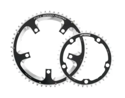 FSA Super Road Chainring - Black - 2x11 110x52T 5h