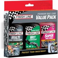 Finish Line Bike Care Value Pack - 3 Pack