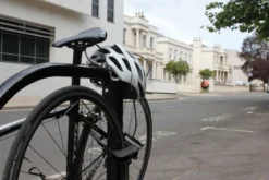 HipLok DC D Lock With Cable And Holder - Silver Sold Secure