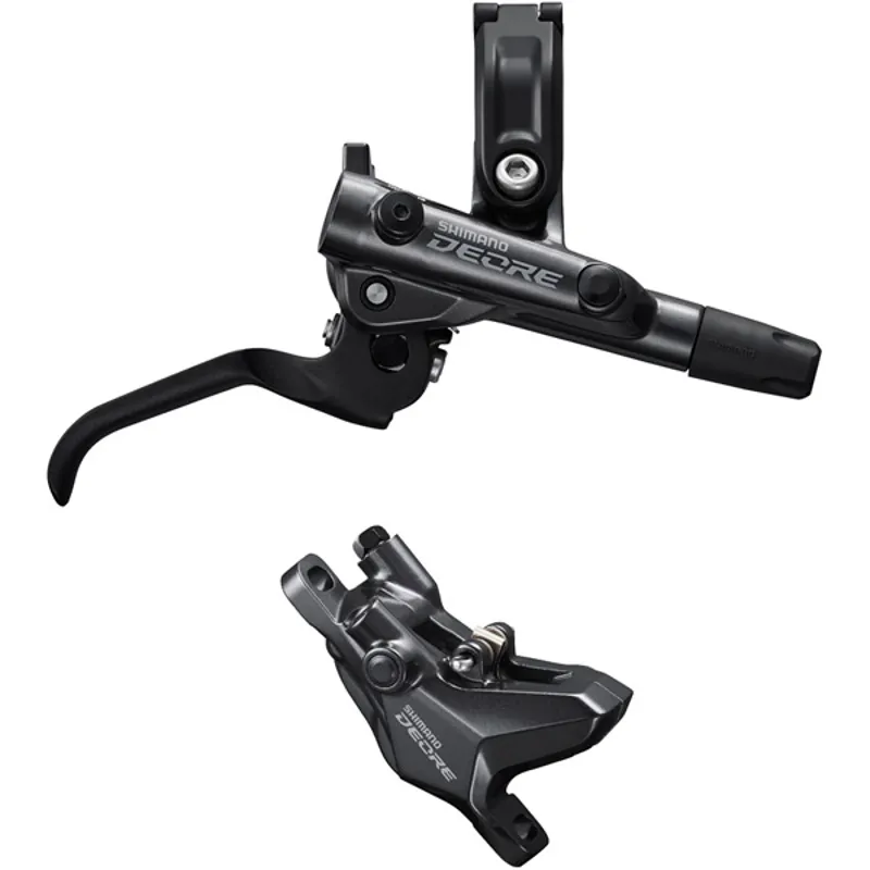 Shimano BR-M6100/BL-M6100 Deore Brake Lever/Post Mount 2 Pot Calliper - Image 2