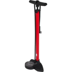 M Part Essential Floor / Track Pump - 180psi - Red