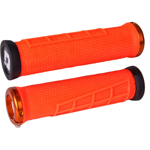 ODI Elite Flow MTB Lock-On Grips - 130mm - Blue - Image 2