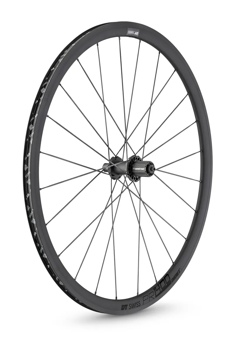 Dt-swiss DT Swiss PR 1400 DICUT Clincher 32mm OXIC Rear Wheel - 5x130mm QR