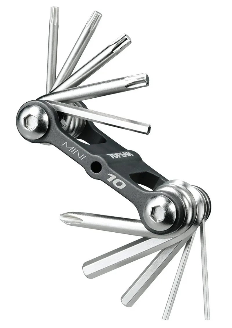 Topeak Mini 10 Multi Tool - Black/Silver - Image 2