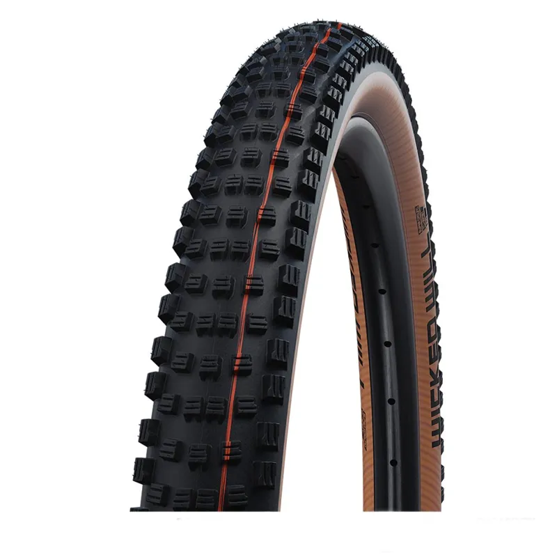 Schwalbe Wicked Will Evo Super Race Folding TLE 29er MTB Tyre - Tan