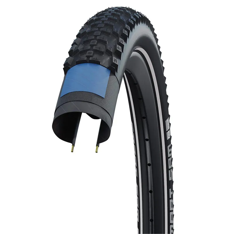 Schwalbe Smart Sam Performance DD RaceGuard Folding 29x2.6 MTB Tyres - Image 3