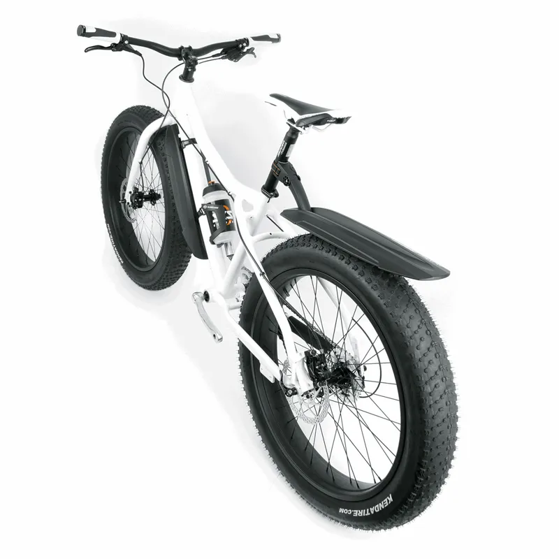 SKS FatBoard Extra Wide MTB Mudguard Set - Black - Image 3