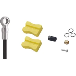 Shimano SM-BH90-JK Straight Connection Rear Hose - 1700mm - Black