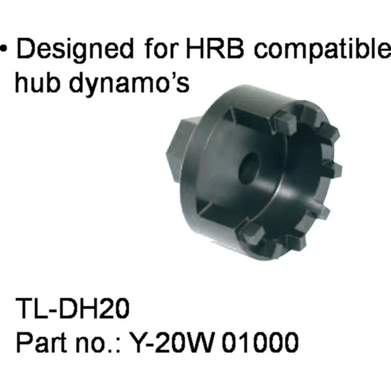 Shimano TL-DH20 Dynamo Hub Cap Tool - Steel